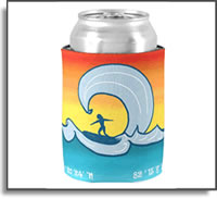 >Koozies ¡Hola Olas! -Island Art Bocas